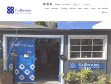 Tablet Screenshot of guillermina.com